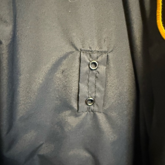 Men's Black Military Field Jacket - Picture 3 of 5